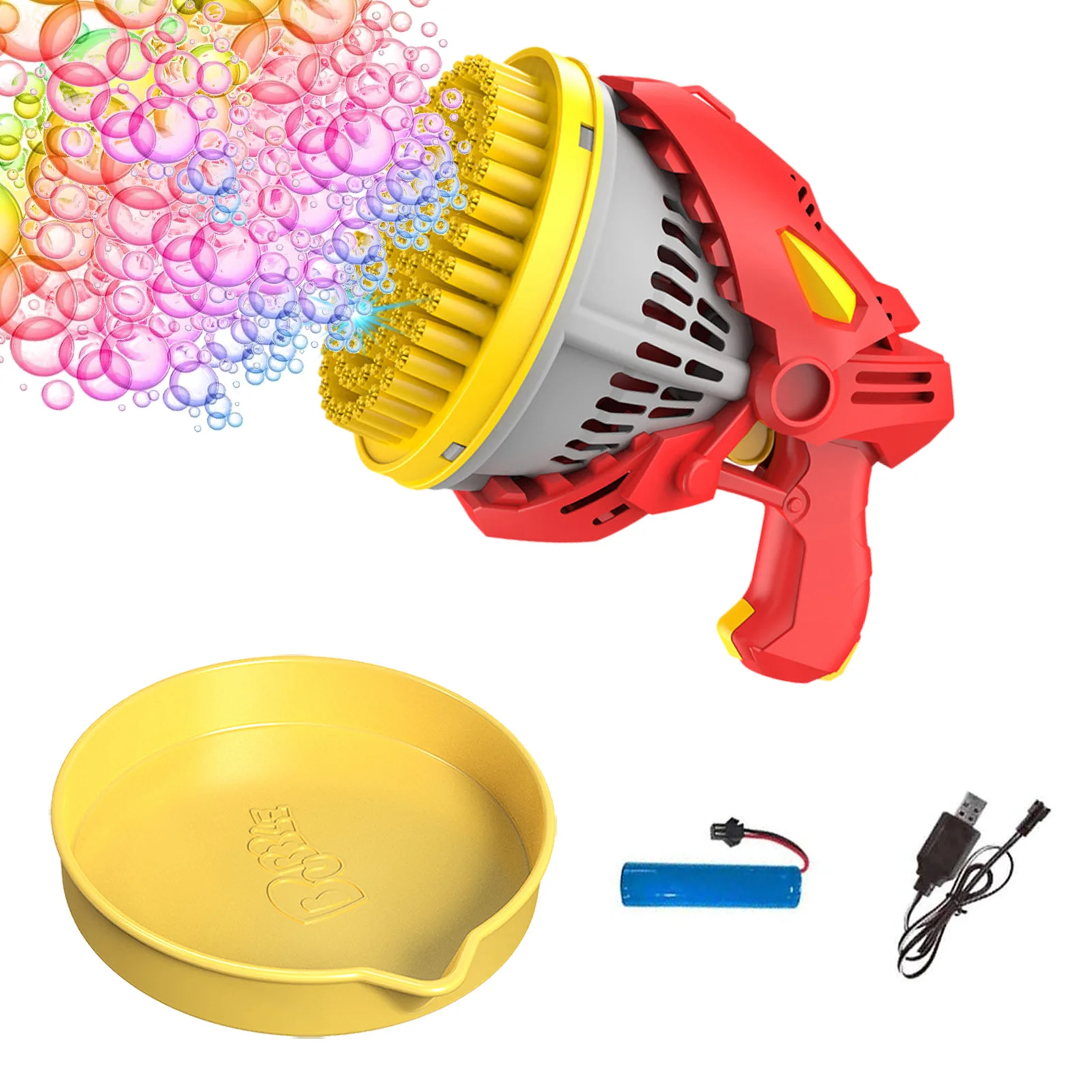

Dinosaur Bubble Machine Automatic Bubble Blower Toys With Colorful Lights Automatic Bubbles Blower Blaster For Kids Summer