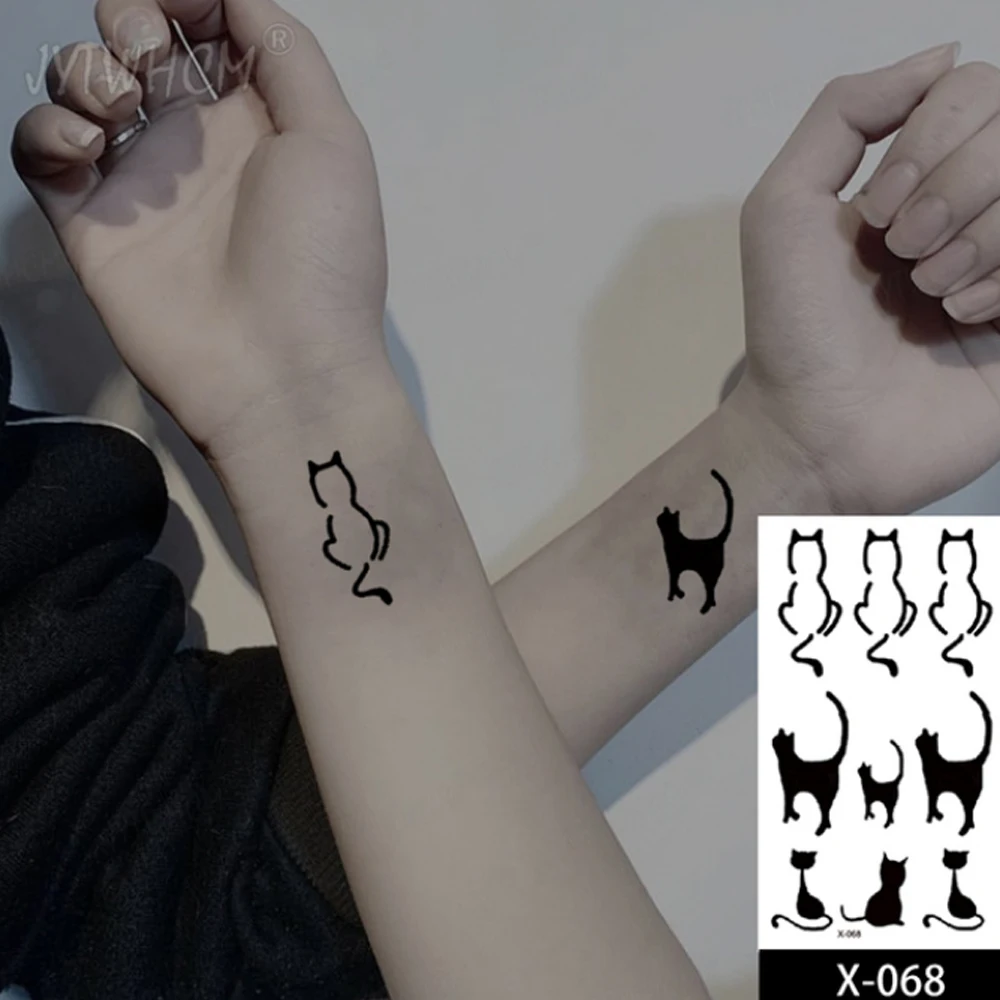 Временные татуировки наклейка крутая переводная татуировка Бабочка любовь