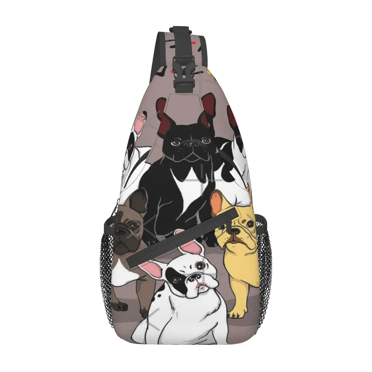 

Нагрудная сумка French ies, Современная вместительная нагрудная сумка через плечо, настраиваемая