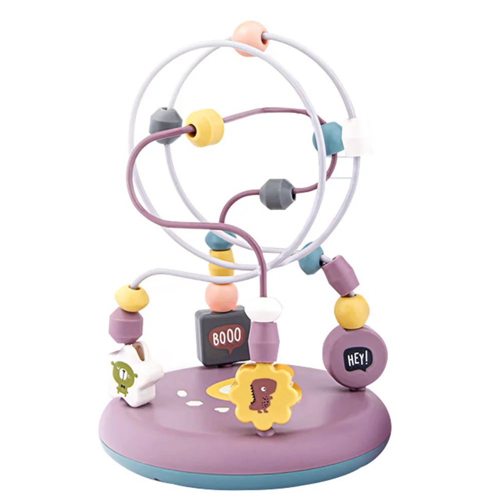 Многофункциональные двойные направляющие бусины строительные блоки игрушки для