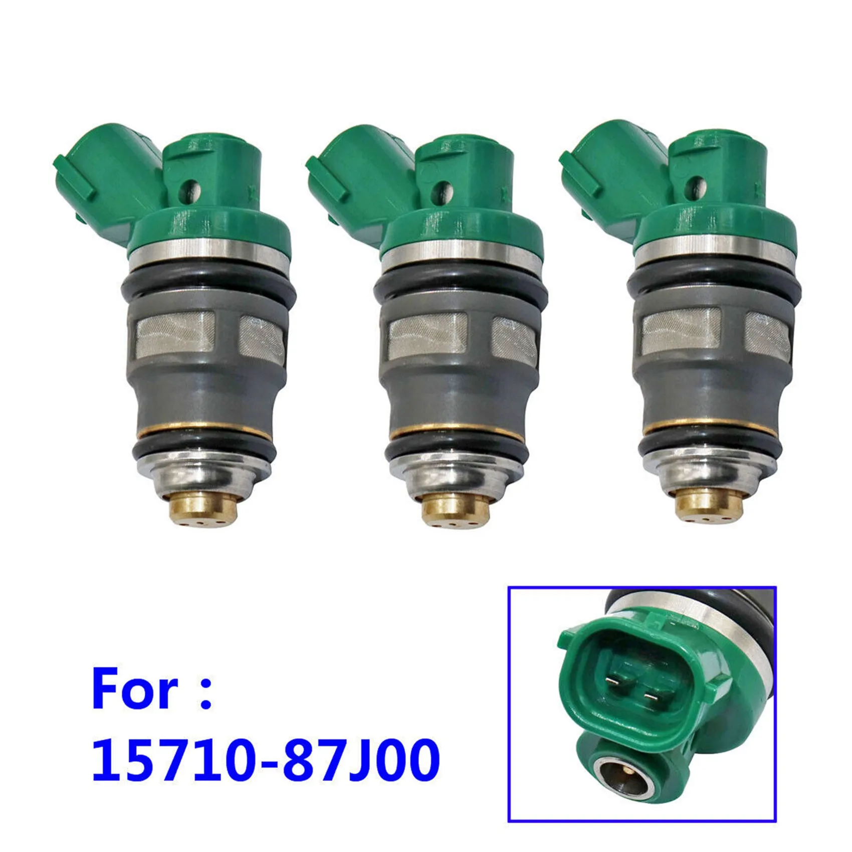 3 шт. новая топливная форсунка для Suzuki DF40- DF50 1999-2010 гг. 15710-87J00