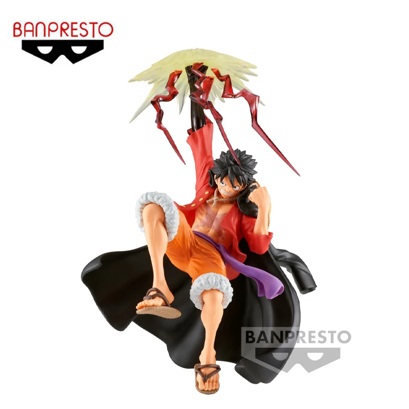 

Original BANPRESTO Monkey D Luffy Ⅱ BATTLE RECORD COLLECTION ONE PIECE PVC Action Figure Collectible Model Toys and Hobbies