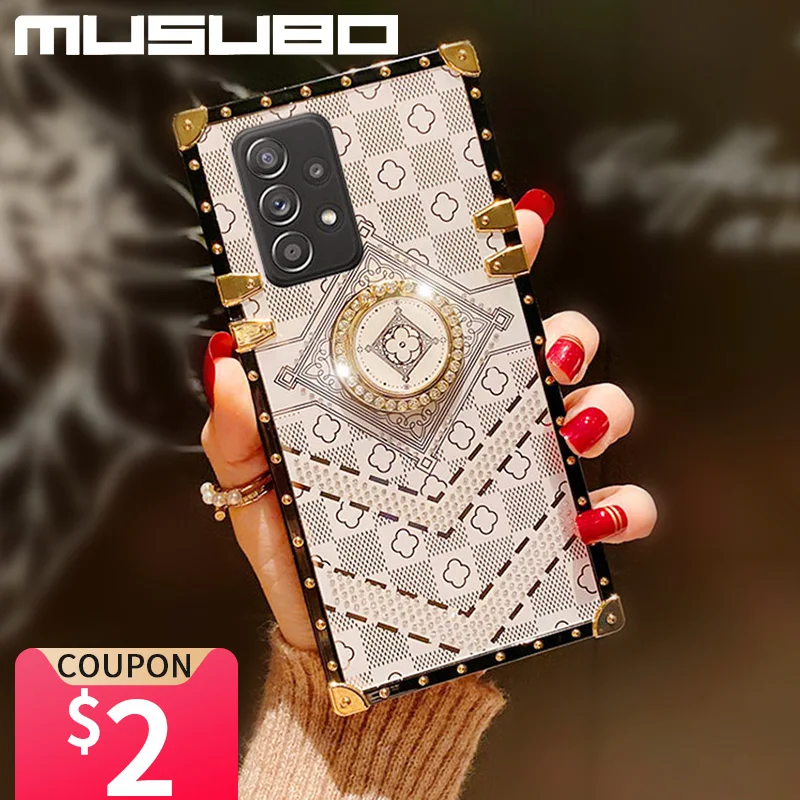 Musubo Арабский мусульманский чехол для Samsaung Galaxy A53 5G A72 A73 A33 A23 A52 4G A32 цветы Fundas Coque