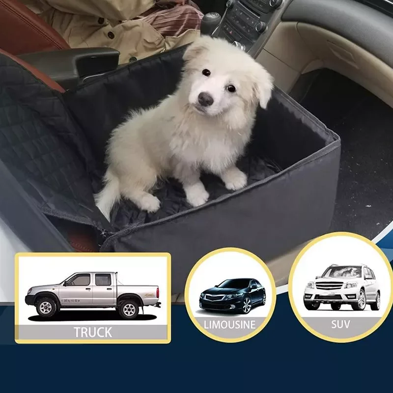 

2023NEW Dog Car Seat Cover 2 in 1 Dog Car Protector Transporter Waterproof Cat Basket Dog Car Seat Hammock For Dogs In The Car