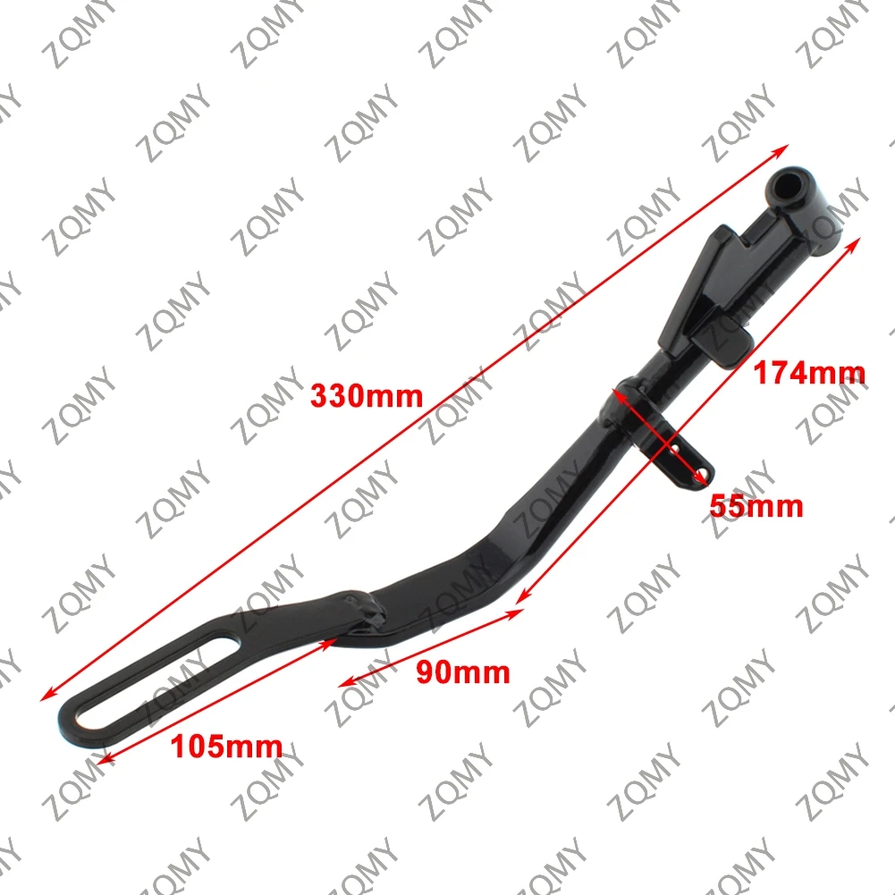 Фото Подставка для мотоцикла, боковая подставка 50185-04 для Harley Sportster XL883 1200 Iron 2004 2005 2006 2007 2008 2009 2010-2022 №3