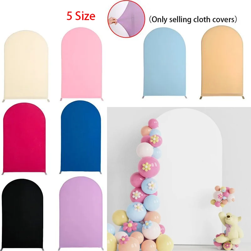 Яркий Свадебный искусственный спандекс набор эластичных экранов банкетное