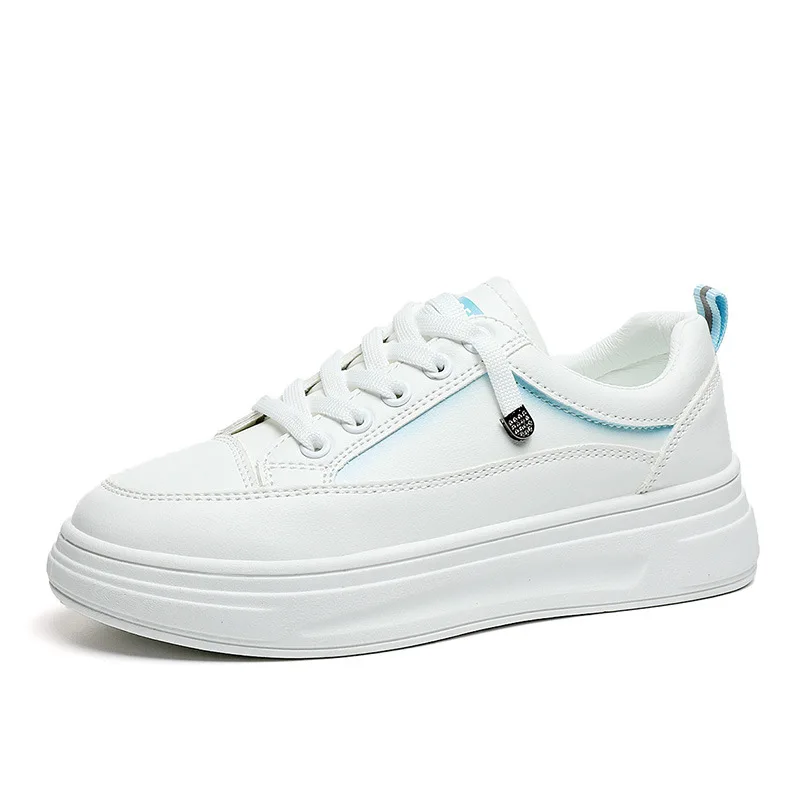 

Женские кроссовки на платформе, повседневные белые кроссовки, весна-осень 2022