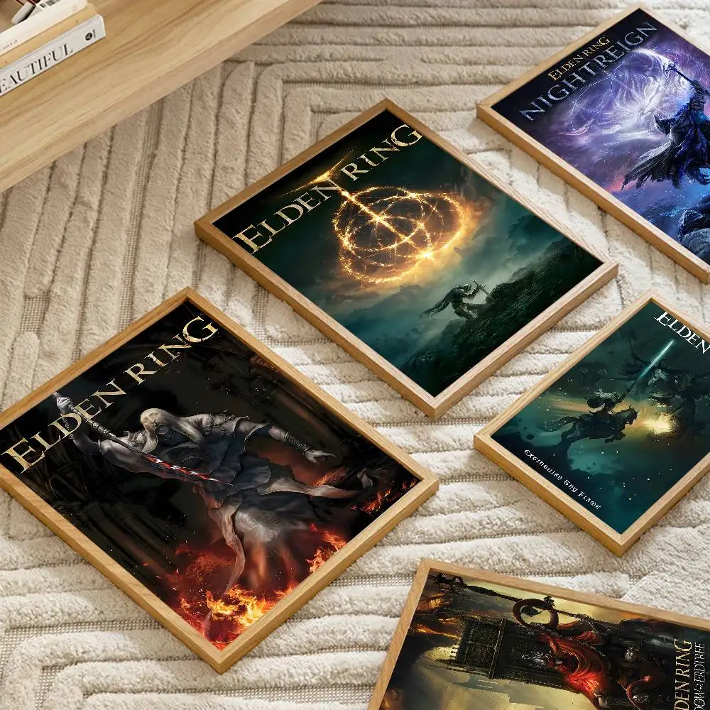 Постер с изображением игры Elden Ring, HD качество, настенный декор для кабинетаквартиры (art.: 3920dae53cb2c) - 3920dae53cb2c