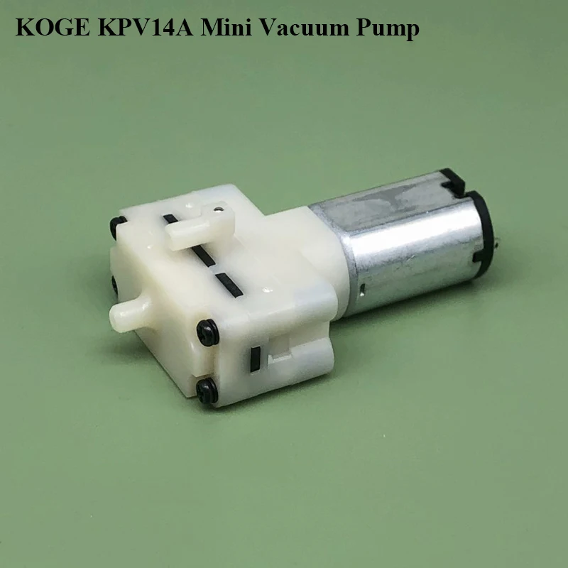 

DC 3V Mini Vacuum Pump KOGE KPV14A-3A Micro 031 Motor Diaphragm Air Oxygen Pump Negative Pressure Suction Pump 0.75 L/min