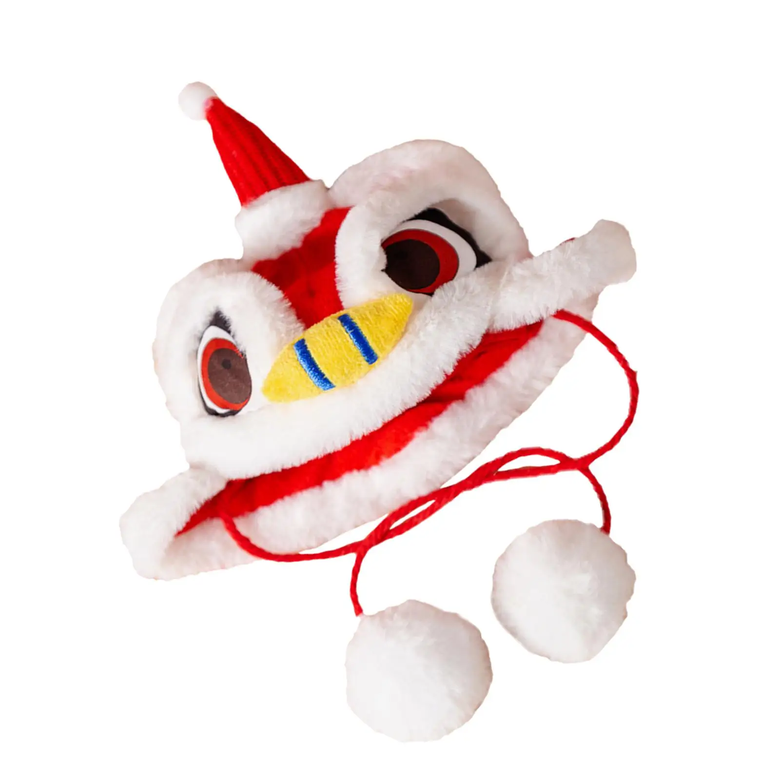 Очаровательный флисовый костюм для собаки шляпа танзаниского танца лев и