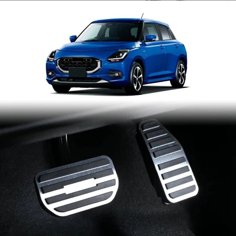 Автомобильные накладки на педаль акселератора алюминиевый сплав для Suzuki Swift ZC/ZD