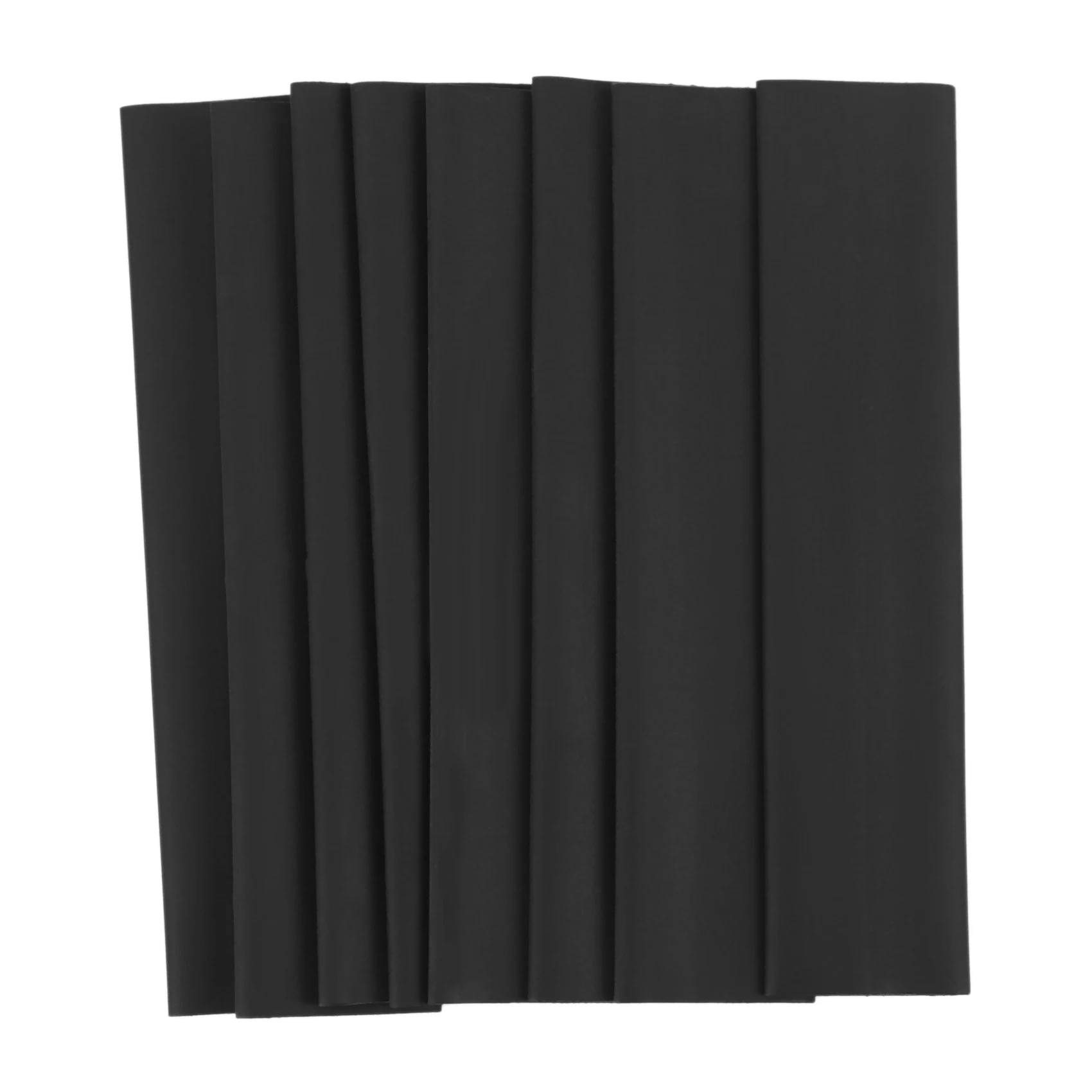 Горячая Распродажа 127 шт. Черная Клейкая Погодостойкая термоусадочная трубка в