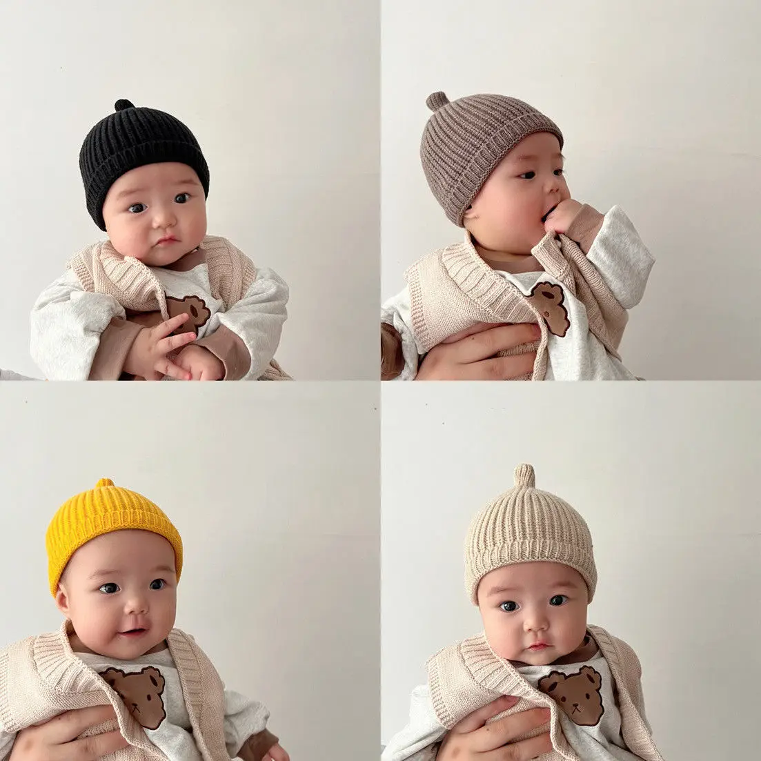 Infant Beanie For Girls Boys Cute Infant Baby Bonnet Caps El