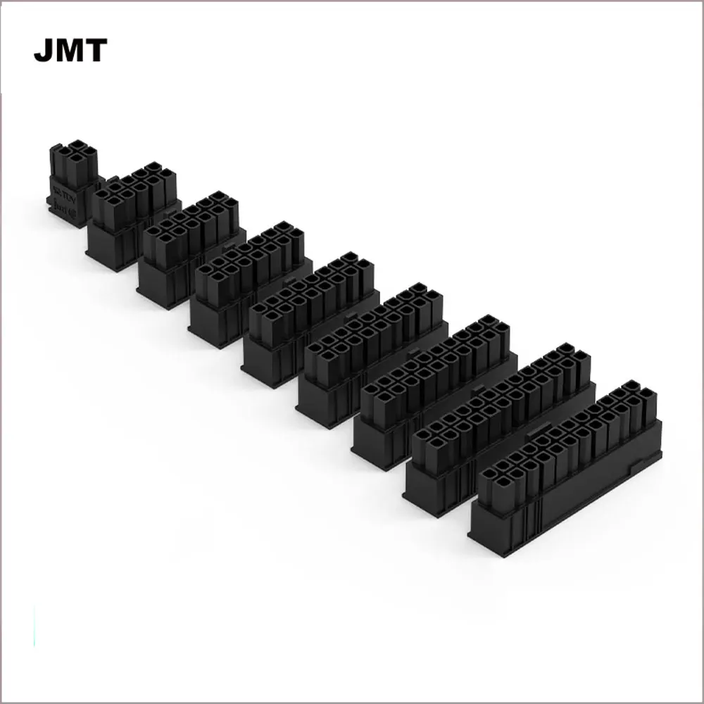 Фото Разъем JMT Male 24P MB 20/18/16/14/12/10P для блока питания, 8/6P GPU/PCIE 8p/4p CPU/ATX, корпус SATA IDE 4Pin, разъем JMT для DIY-сборки №3