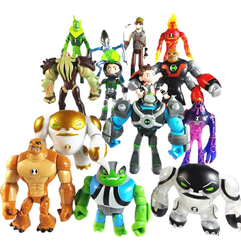 Bandai Подлинная бен Теннисон 10 кукла Фигурка монстра игрушки Ben10 Omnitrix настольные украшения детские подарки