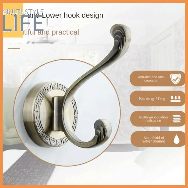 

Household Door Wall Hook 2023 Shoe Rack European Single Hook Organization Storage Creative Clothes Hook Strong Hooks Antique