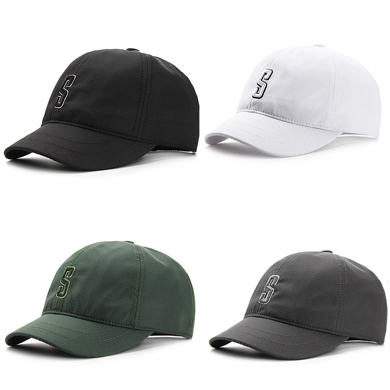 

Sport Cap Short Brim Baseball Cap Quick Dry Hats for Women Men Outdoor Visor Cap Casual S Letter Equestrian Hat Snapback Dad Hat