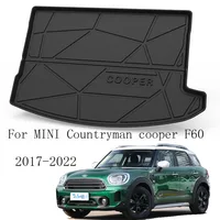 Custom Car Trunk Mat For BMW MINI Countryman Cooper F60 2017 2018 2019 2020 2022 TPO Car Accessories Custom Cargo Liner