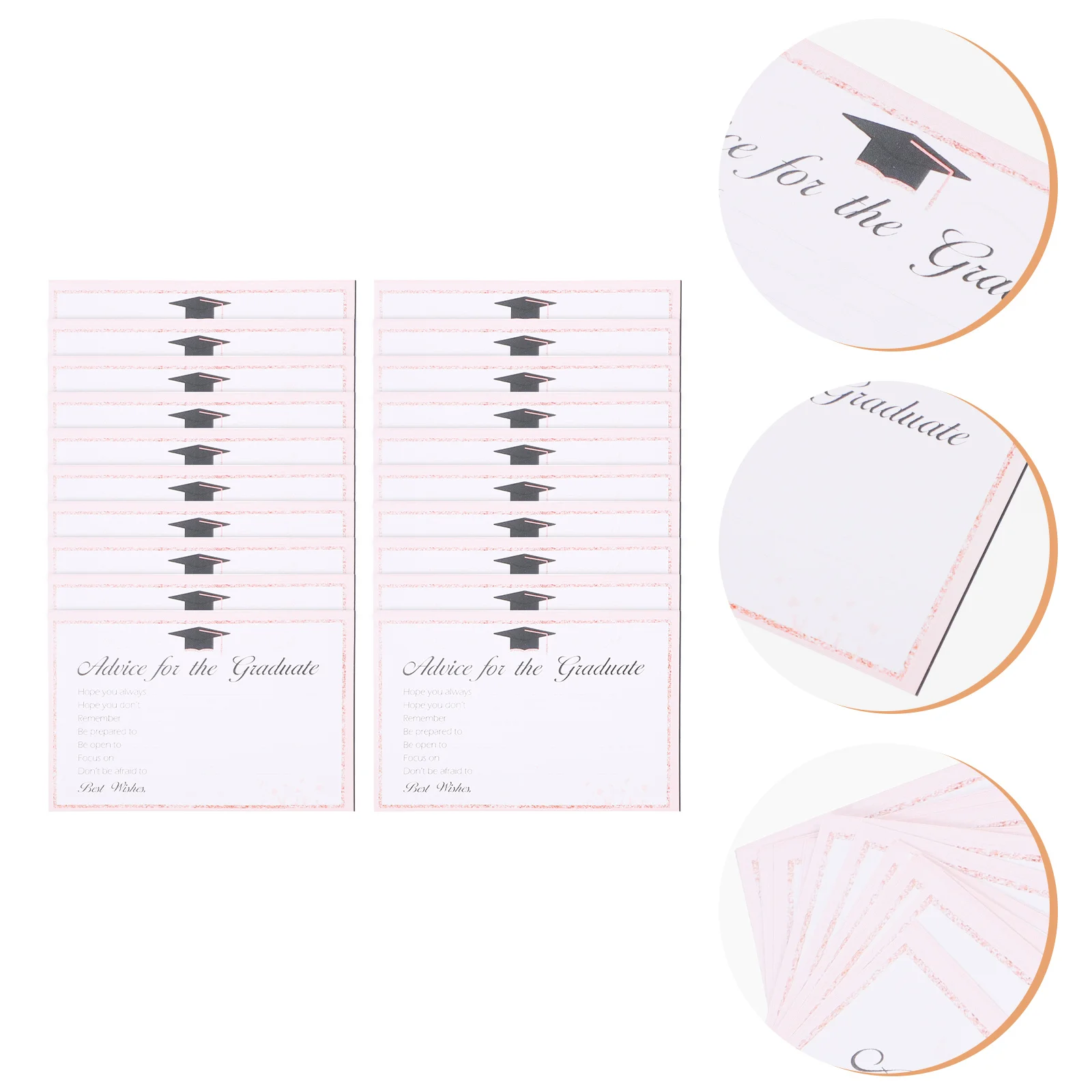 

20pcs Creative Graduation Cards Holiday Wish Cards Graduation Presents )