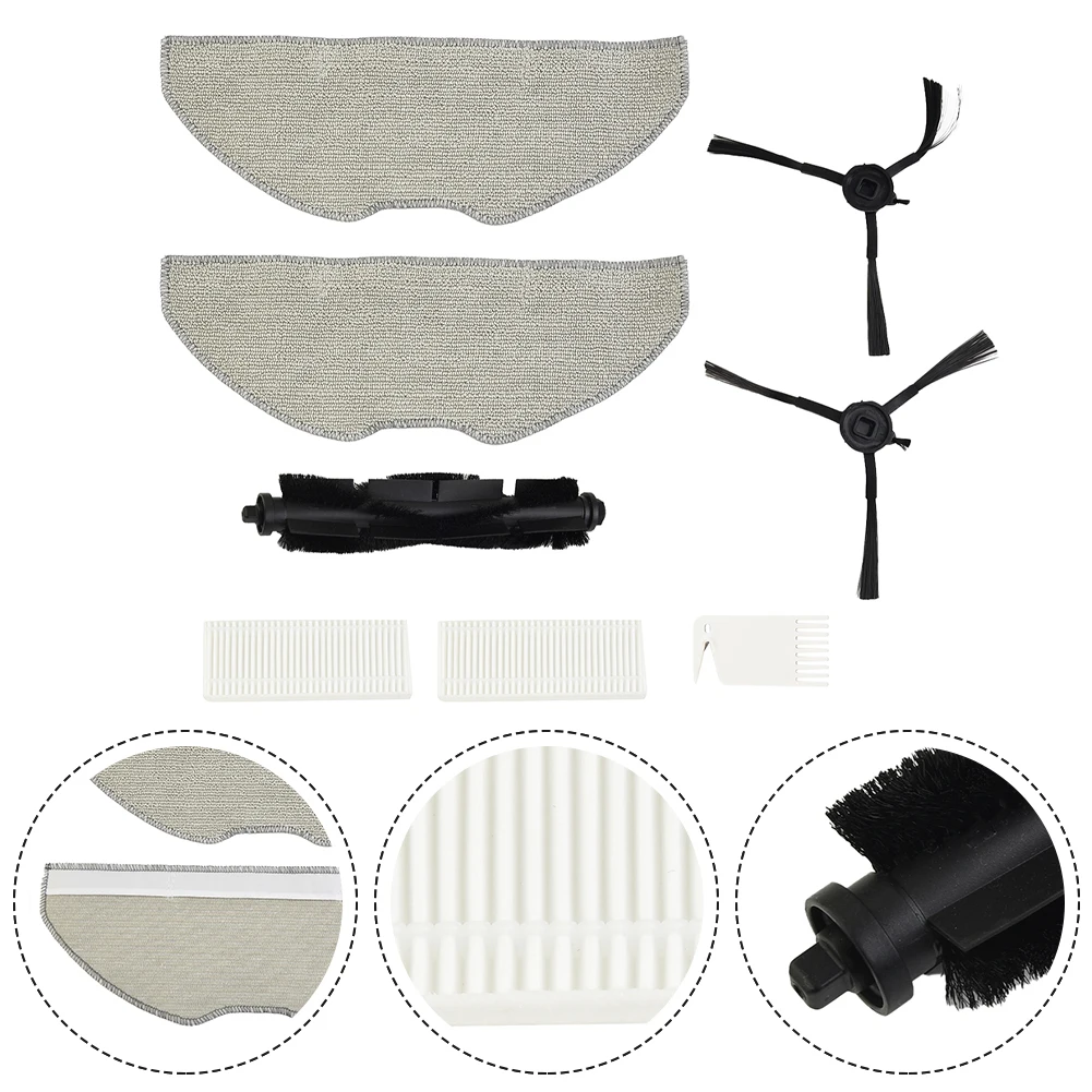 

Filter Vacuum Cleaner Parts Robot Accessory Set Roller Brush Vacuum Cleaner Cleaning Brush Filters Replacements