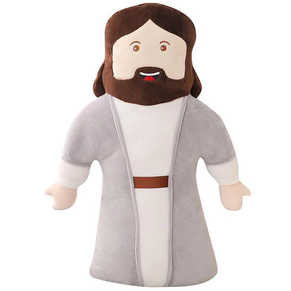 

Jesus Pillow Plush Toys Stuffed Creative Gift Soft Supple Cotton Decoration Child Decorative