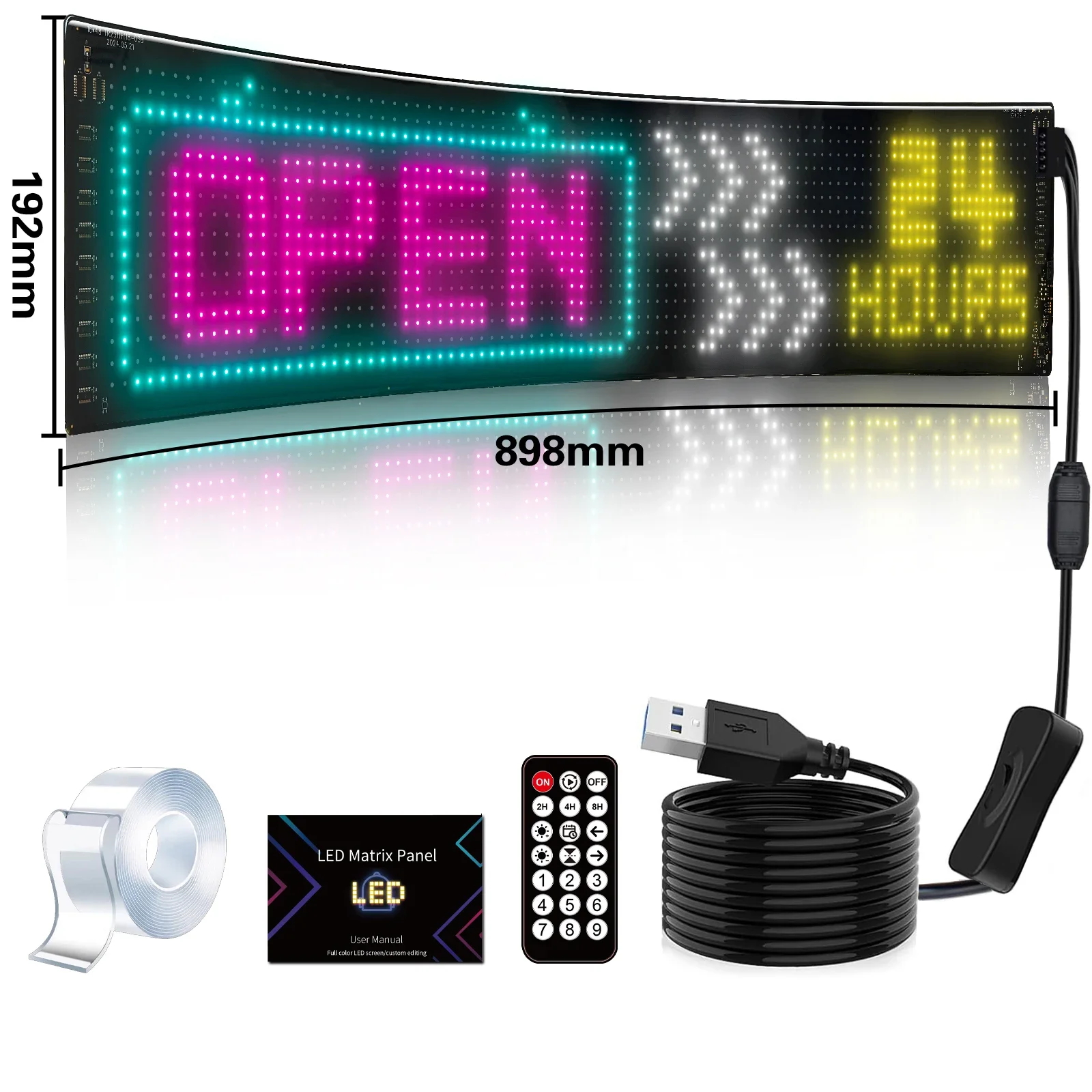 

Светодиодные панели GCTECHING RGB