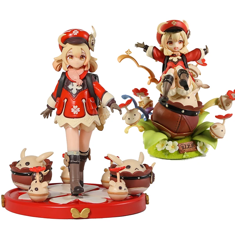 

Genshin Impact Klee Anime Figure Figura Collection Model Doll Toy