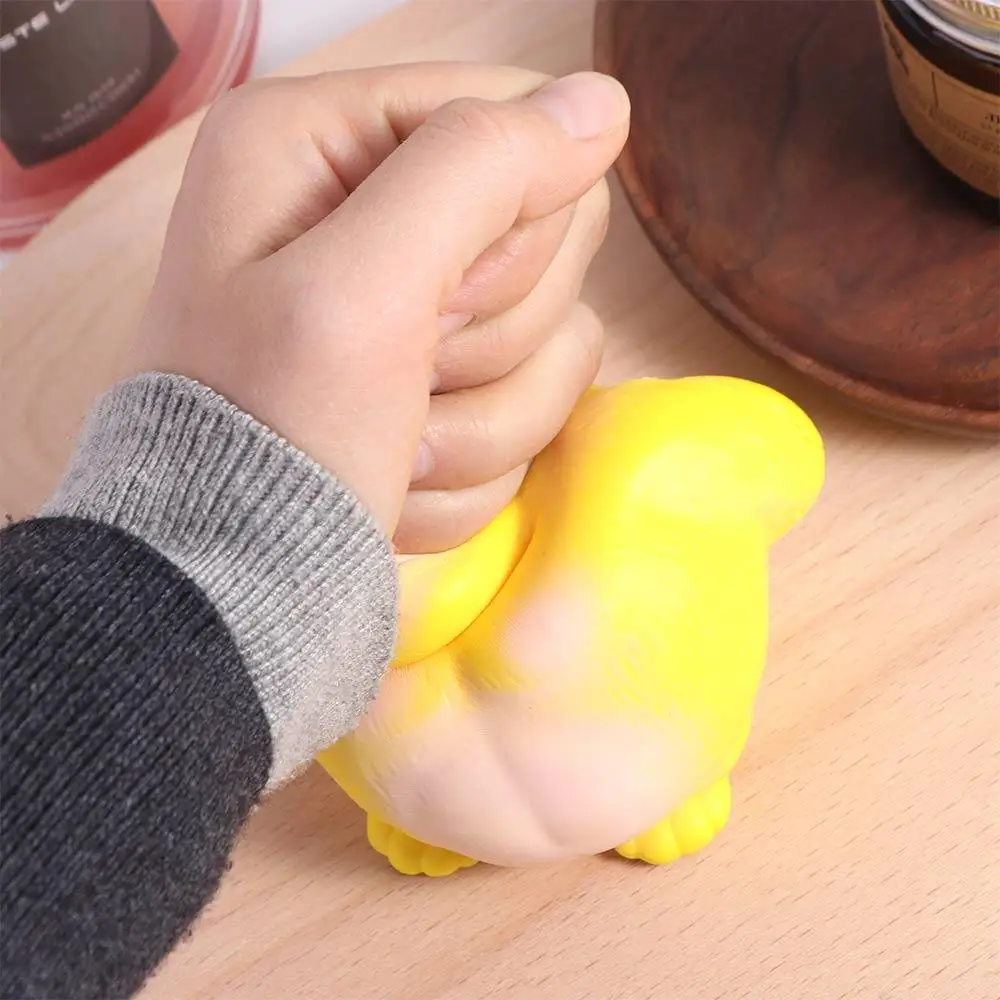Орангутанг Squeeze Vent Горилла Медленный отскок Желтые сжимающие обезьяны Игрушки
