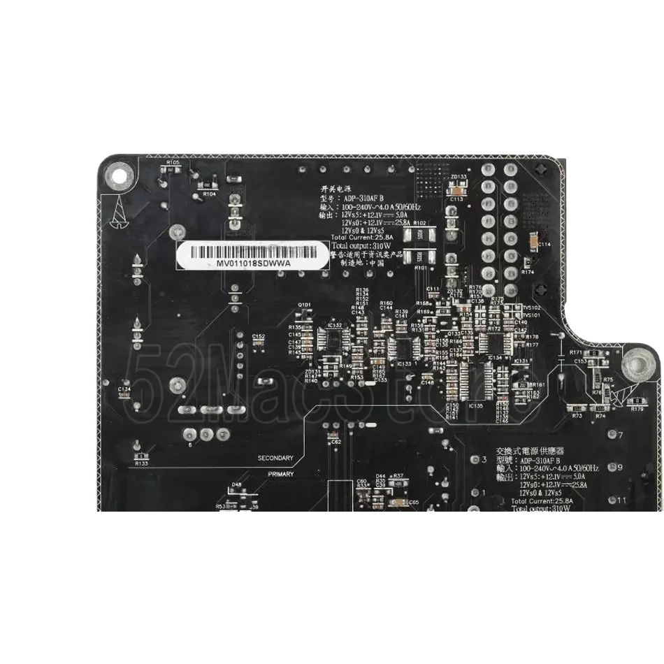 Блок питания 661-5468 310 Вт Для iMac 27 A1312 MID2011 MC813 MC814 плата для блока |
