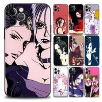 anime nana osaki phone case for apple iphone 11 12 13 pro max 7 8 se xr xs max 5 5s 6 6s plus 5g black soft silicone cover coque