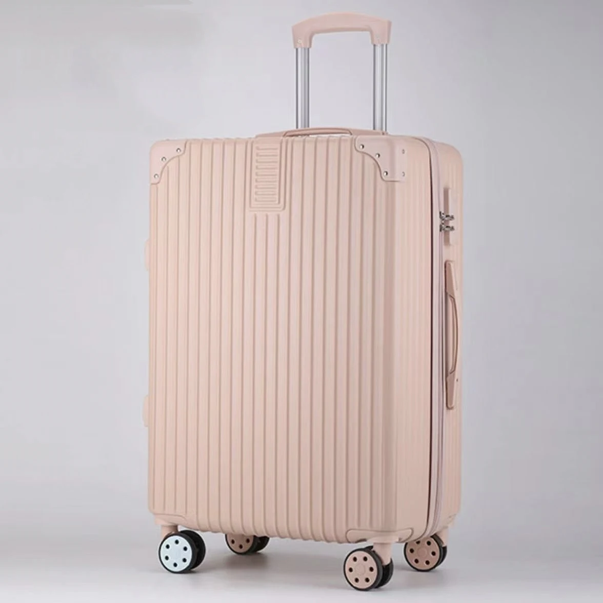 New Large Capacity Luggage Code Travel Case Trolley Case Vintage Fashion High Quality Boarding Luggage