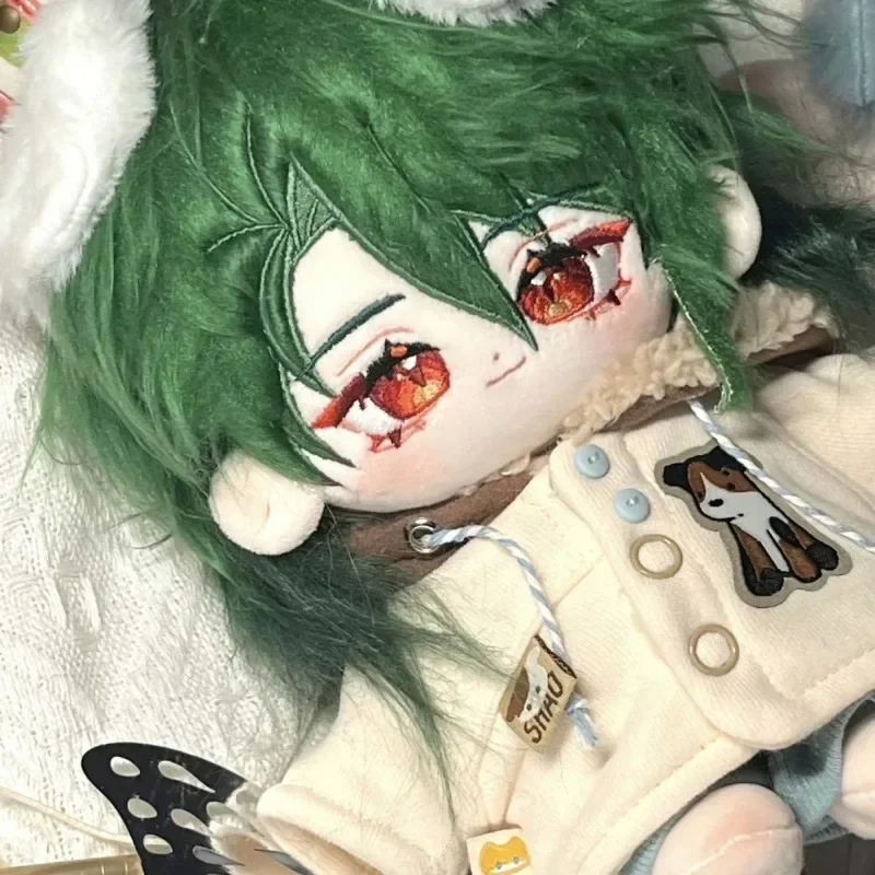 20 см игра Genshin Impact Baizhu красивый косплей плюшевая кукла тело Alhaitham Kaveh мягкие