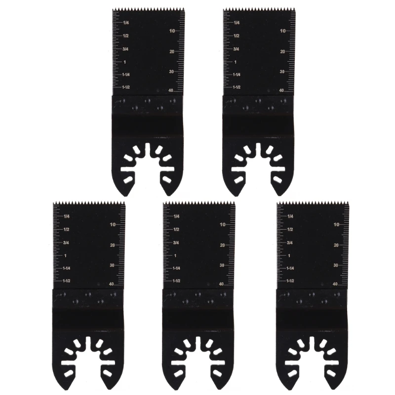 

1/5/10/20/50pcs Metal Wood Oscillating Multitool Quick Release Saw Blades Power Tool for Renovator Woodworking