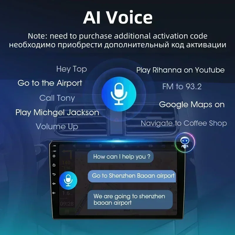 JMCQ 2Din 4G Android 12 автомобильный радиоприемник мультимедийный видеоплеер для Chevrolet