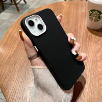 3 in 1 official original liquid silicone shockproof phone case for iphone 11 12 13 pro max xr x xs luxury candy soft cover capa