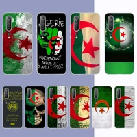 algeria flag phone case for samsung s21 a10 for redmi note 7 9 for huawei p30pro honor 8x 10i cover