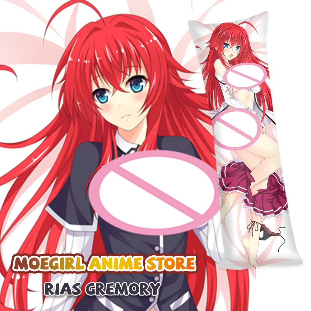 Школьная Подушка DxD наволочка Rias Gremory Dakimakura Двусторонняя для обнимания тела