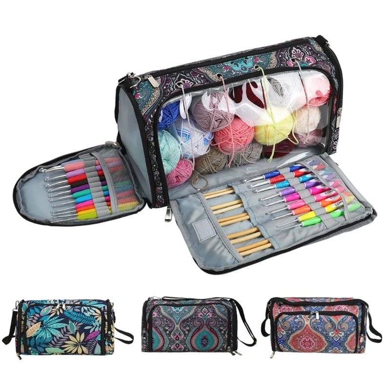 

Large Capacity Knitting Yarn Bag for Easy Organization