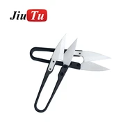 u shape sharp ceramic scissor for battery flex cable cutting no electric shock non conductive cut positive and negative