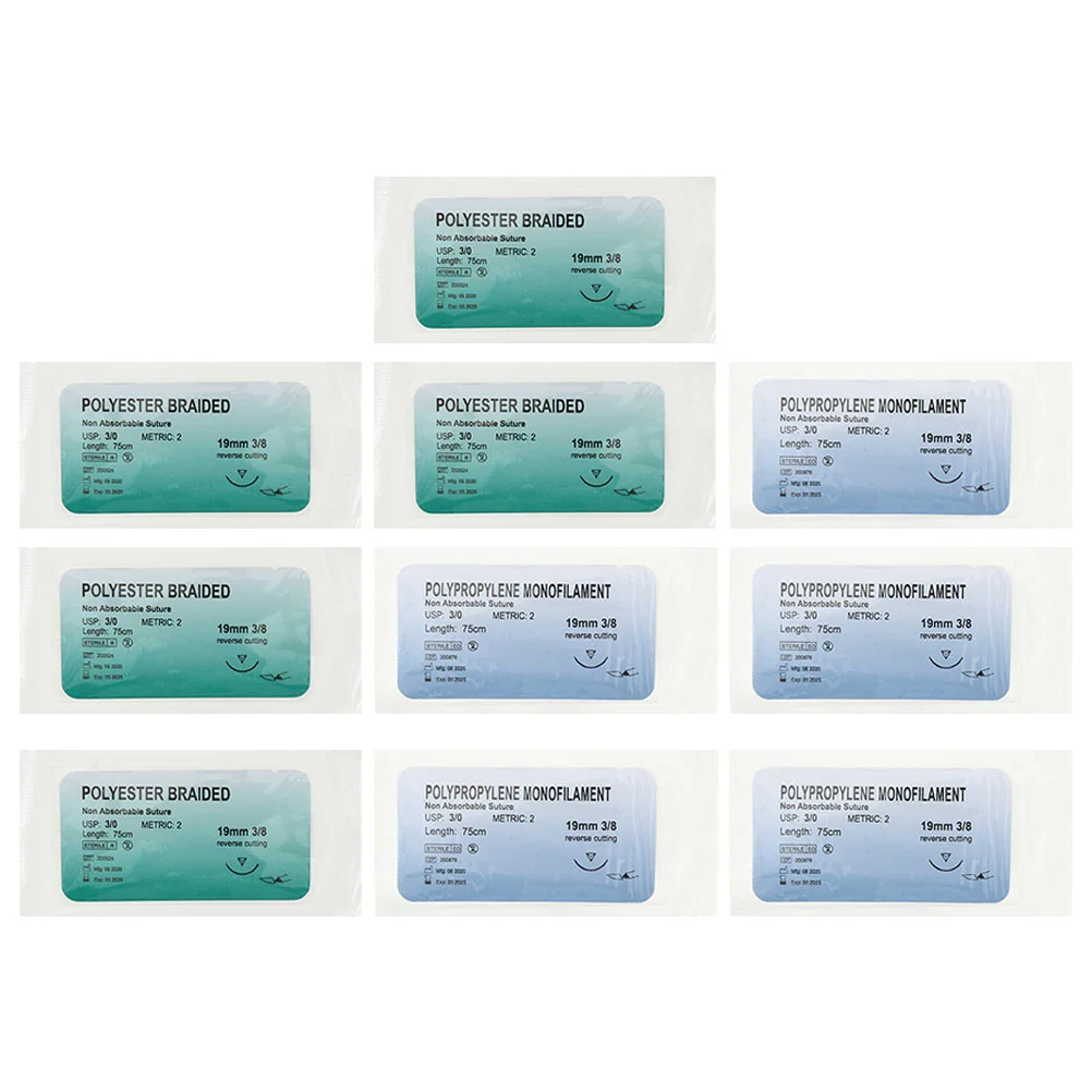 

Suture Pad Surgery Practice Camping Demo Devices Suture and Thread