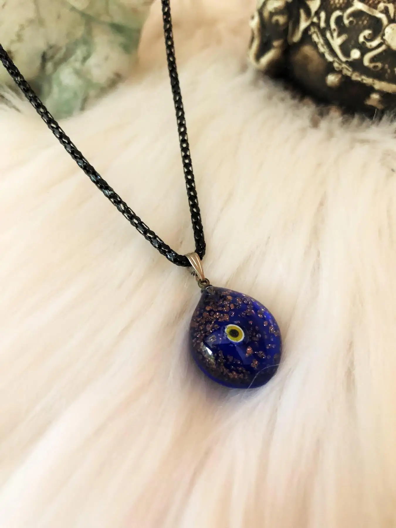 

Murano Camı Handmade Women Necklace Mrn25