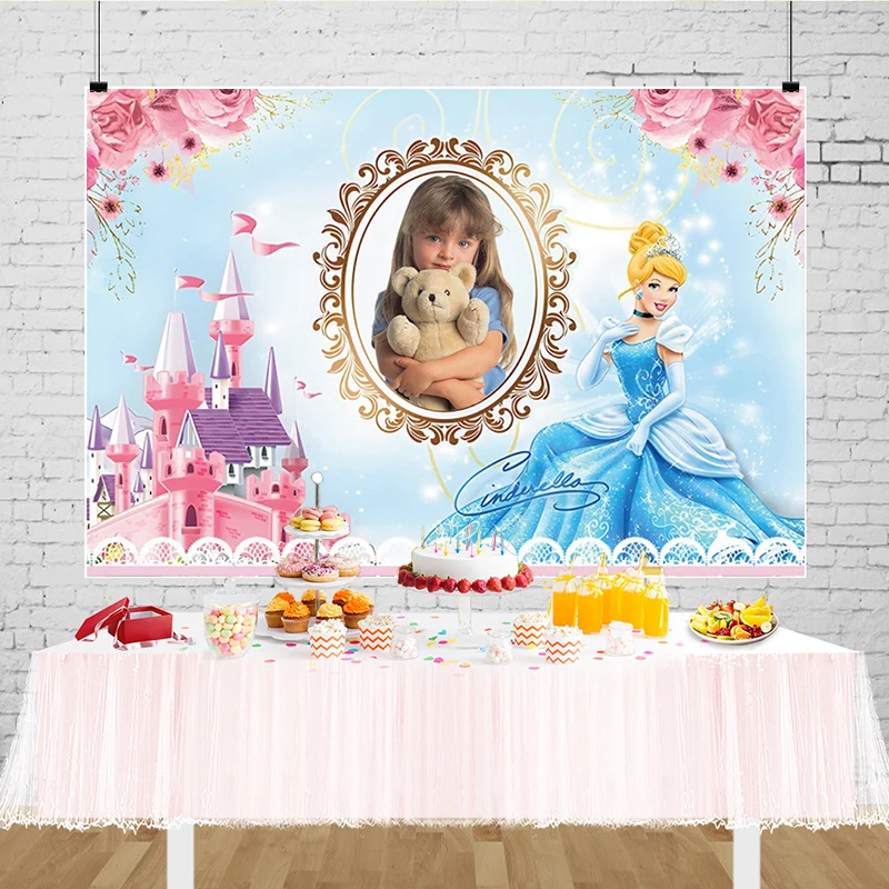 Рисунок 3 - Виниловый фон для портретной фотосъемки Золушки