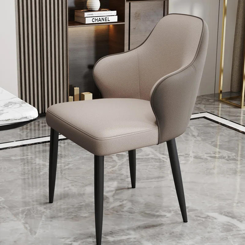 

Nordic Minimalist Dining Chairs Design Relaxing Modern Living Room Dining Chairs Backrest Silla Comedor Home Furniture WZ50DC