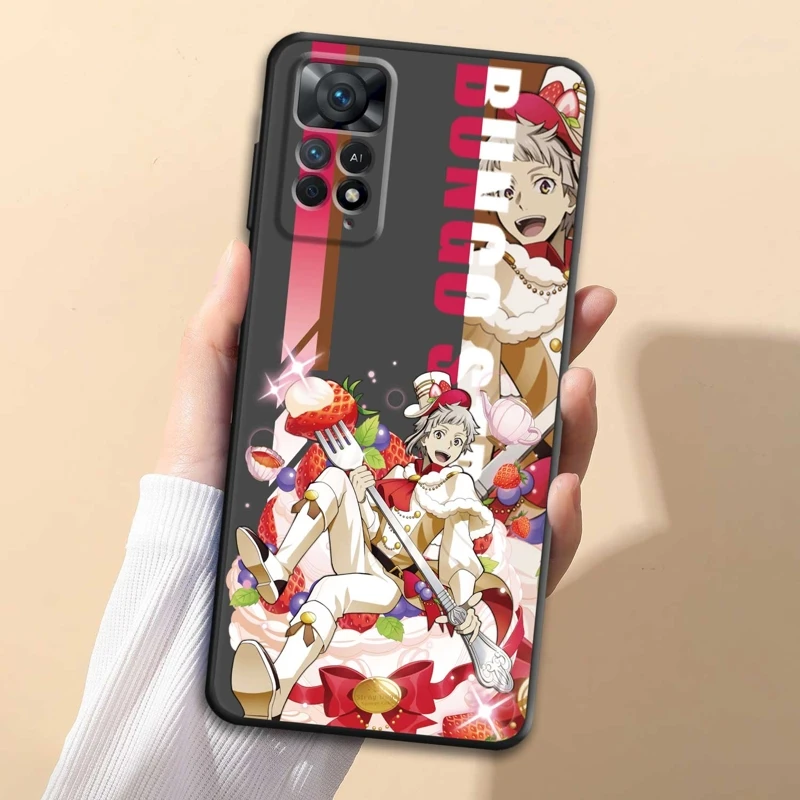 

Case For Xiaomi Redmi Note 8 9 10 11 12 4G 5G Pro 9S NOTE11 10S 11T 10Pro 8T 11s NOTE12 Bungo Stray Dogs Girls