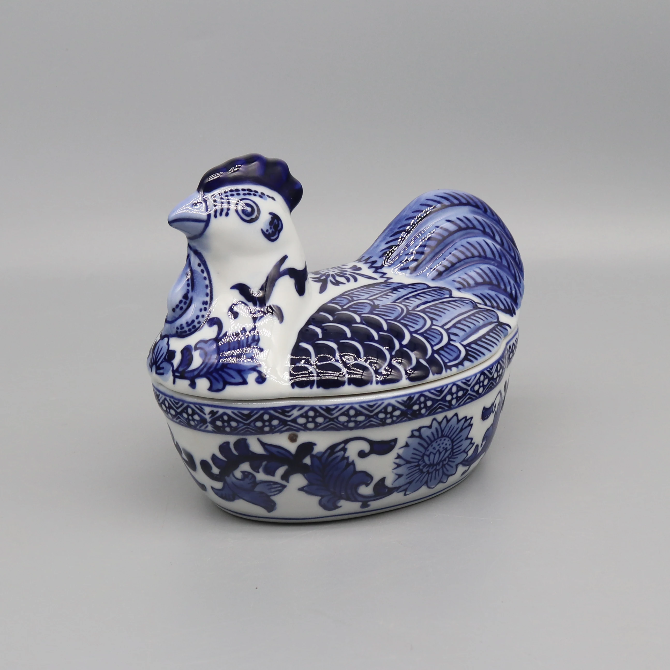 Керамическая коробка для курицы Eastern Tide