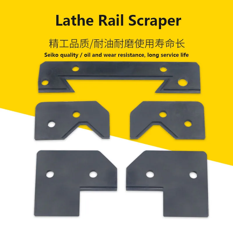 

Guide Rail Baffle Scraper Scraper Oil Scraper Saddle Knee Wiper Plate SK50P/SK40P/CS6140 CNC Lathe Accessories