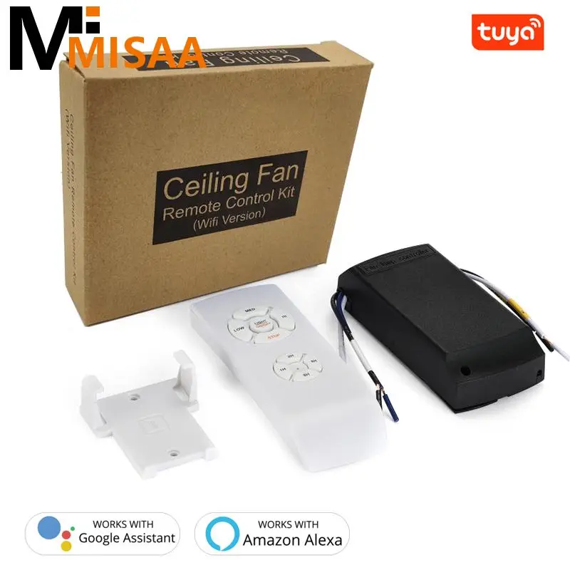 

Smart Controller Work With Alexa Google Home Wifi Light Ceiling Controller Tuya Fan Controller Remote Control