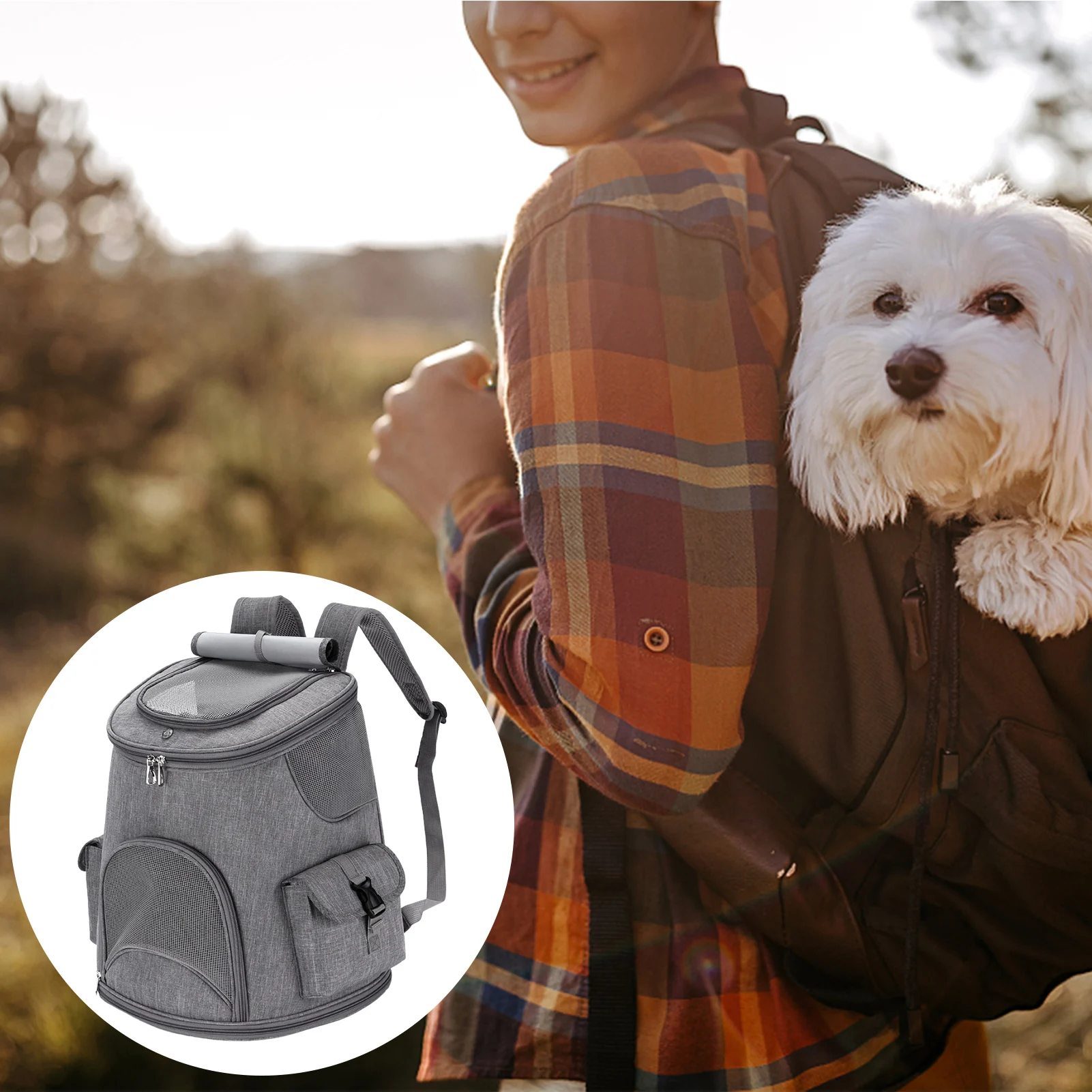 Переносной вентилируемый рюкзак для домашних животных переноска путешествий