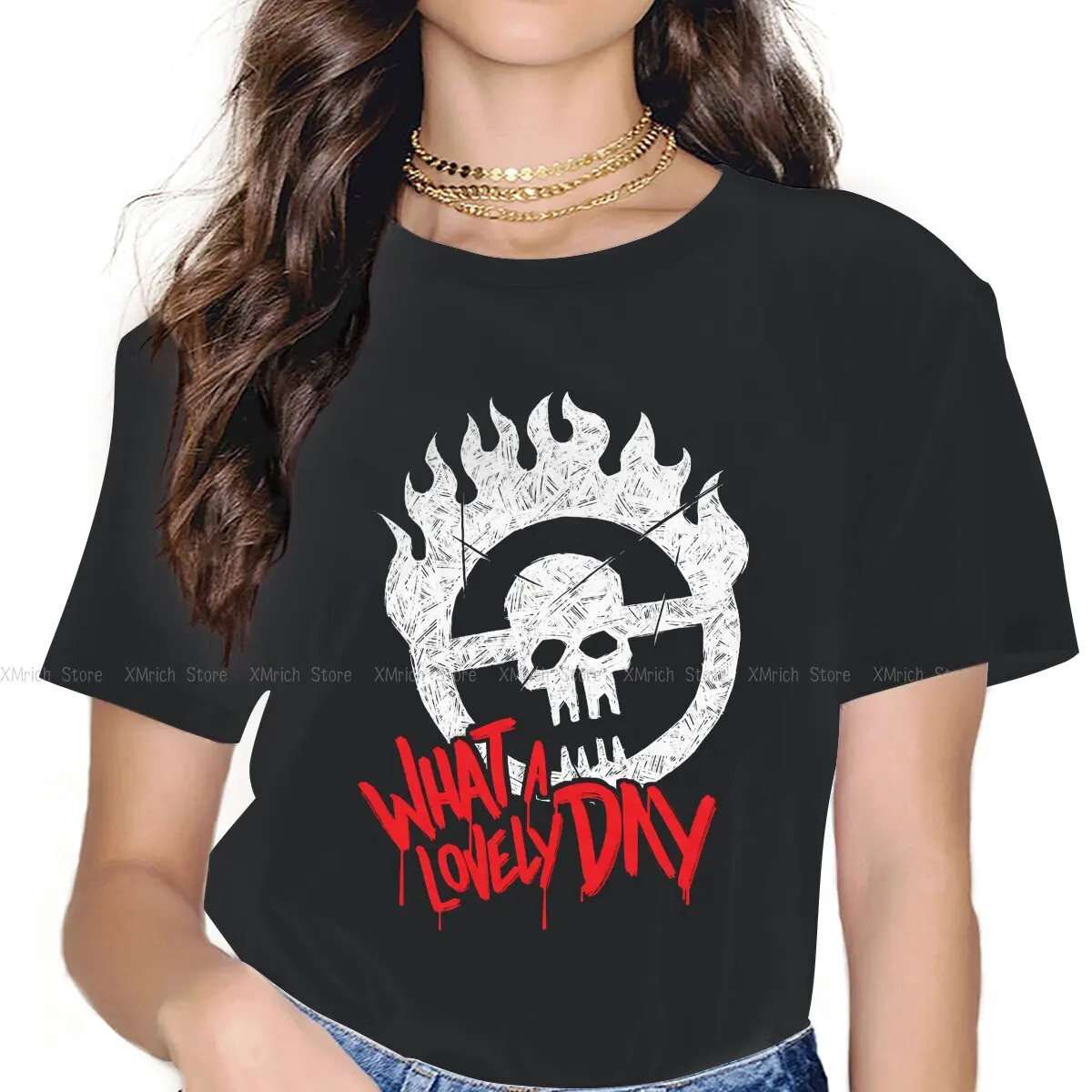 

What a Lovely Day Kawaii Girls Women T-Shirt Mad Max Rockatansky Benno Swaisey Film 5XL Blusas Harajuku Casual Vintage Tops