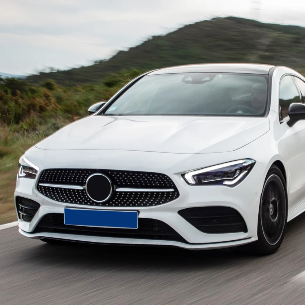 Facelift тюнинг передняя решетка бампер Гриль GT Алмазная сетка для Mercedes Benz CLA C117 W117 C118